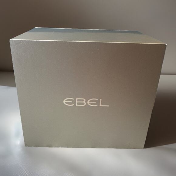 NEW Ebel E-Type Women\'s Watch Steel Quartz 9087C21 Stainless 27503767 w/ORG box